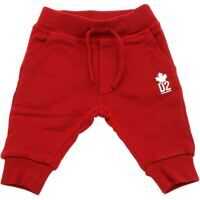 Pantaloni casual Red Trousers With D2 Print Baieti