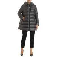 Geci de iarna Suyen Quilted Jacket In Dark Grey Femei