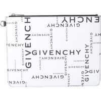 Genti de mana Clutch With Logo Print Barbati