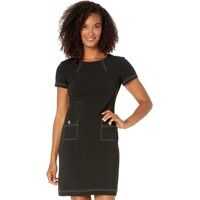 Rochii casual Top Stitch Pocket Dress Femei