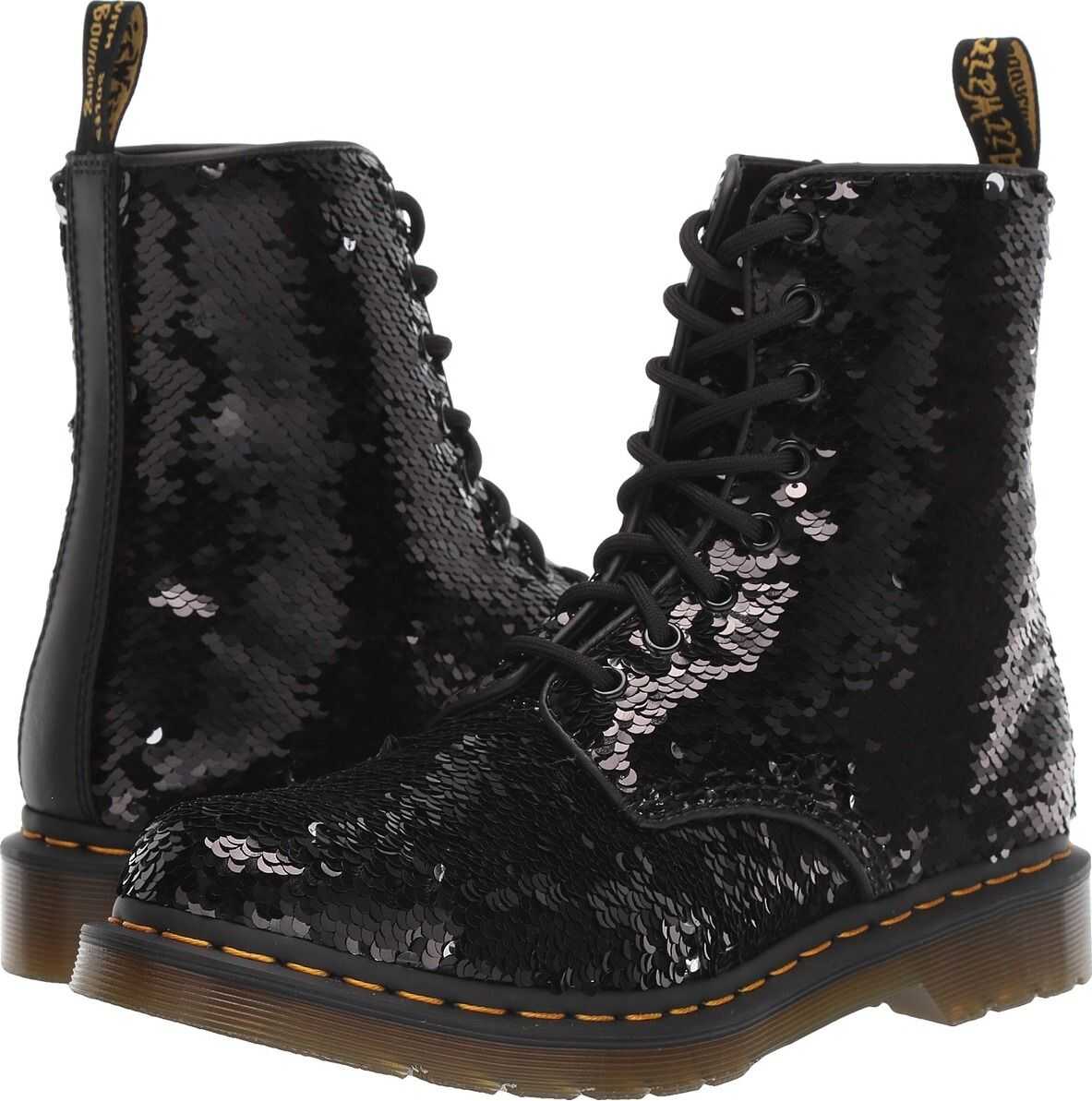 Dr. Martens 1460 Pascal Sequin Black/Silver