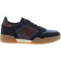 Sneakers H357 Sneakers In Blue And Burgundy Barbati