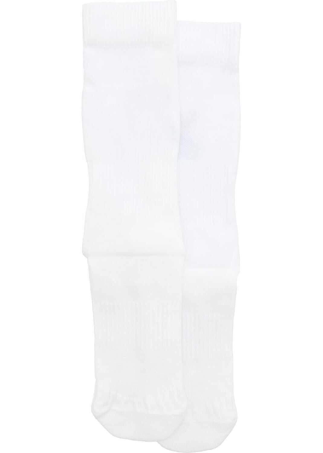 Y-3 Logo White Socks White