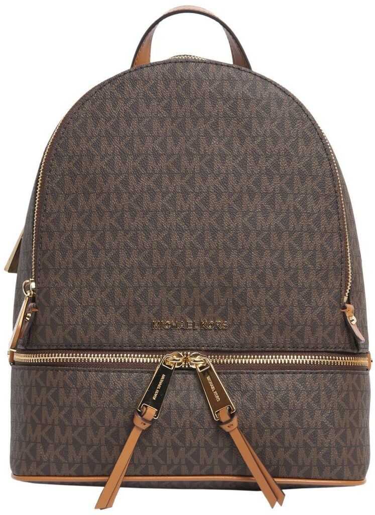 Michael Kors Leather Backpack BROWN