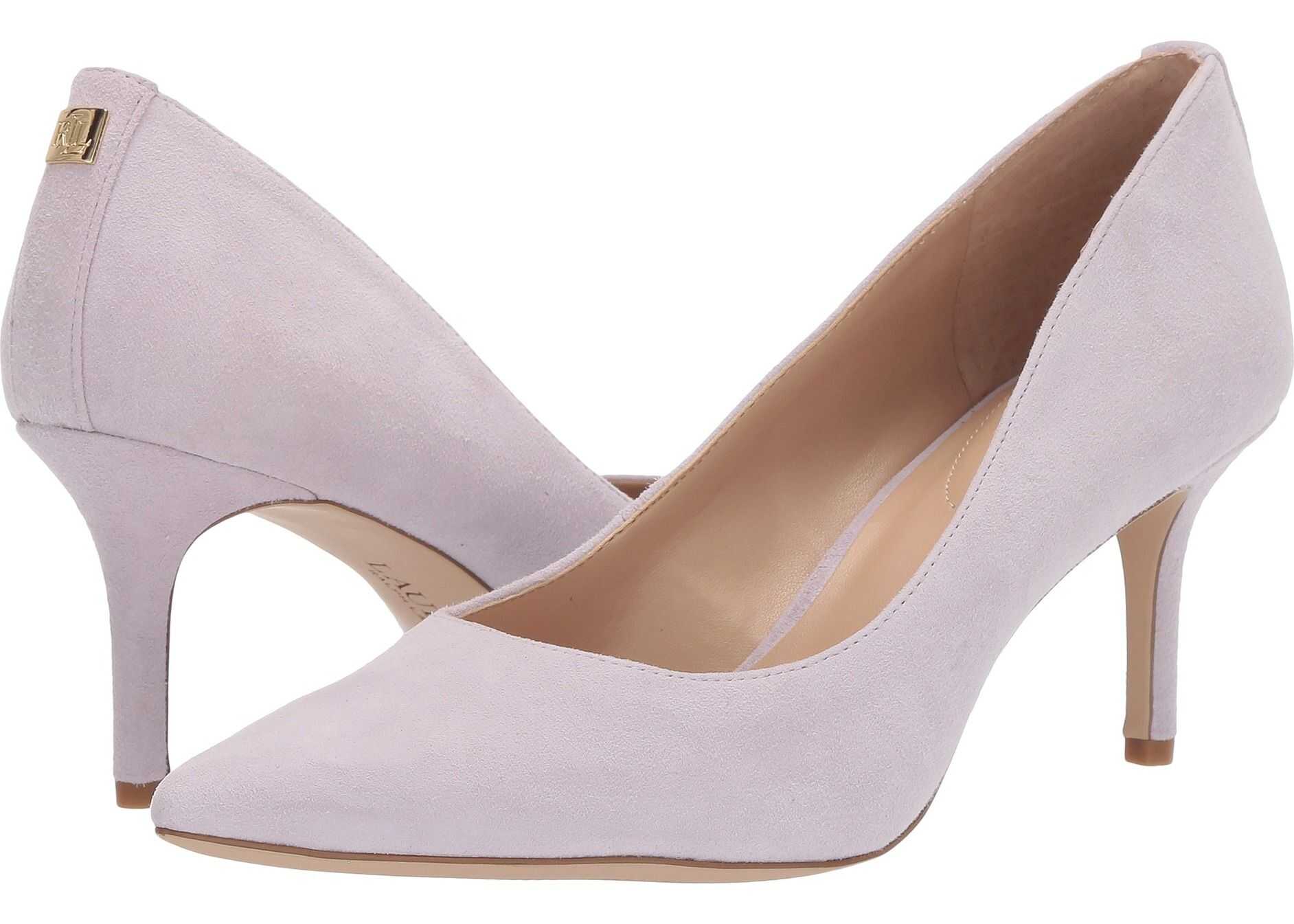 Ralph Lauren Lanette Pale Iris Suede