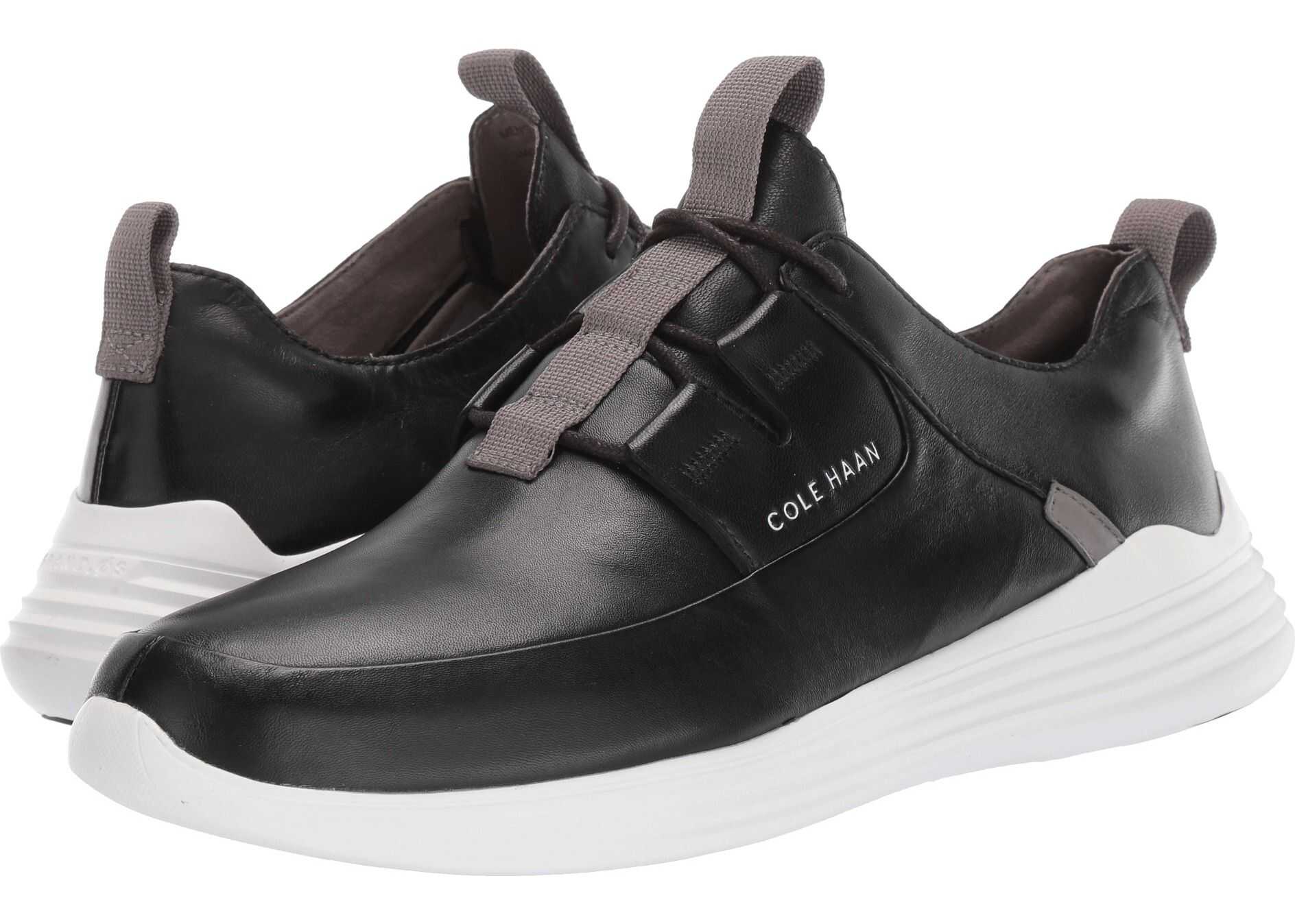 Cole Haan Grandsport Apron Toe Sneaker Black/Optic White