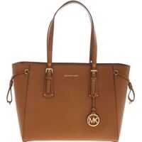 Genti de umar Medium Voyager Bag In Light Brown Femei