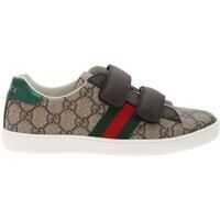 Sneakers Gucci Brown Sneakers In Gg Fabric