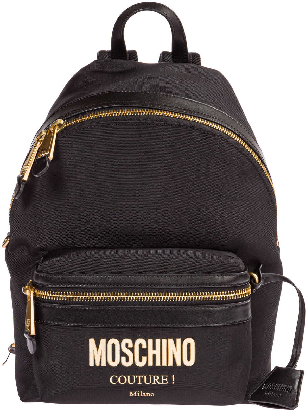 Moschino Backpack Travel Black