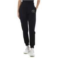 Pantaloni de trening Black Trousers With Karl Lagerfeld Print Femei