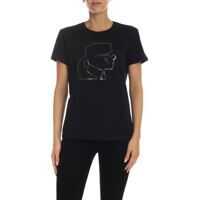 Tricouri Karl Lightning Bolt T-Shirt In Black Femei