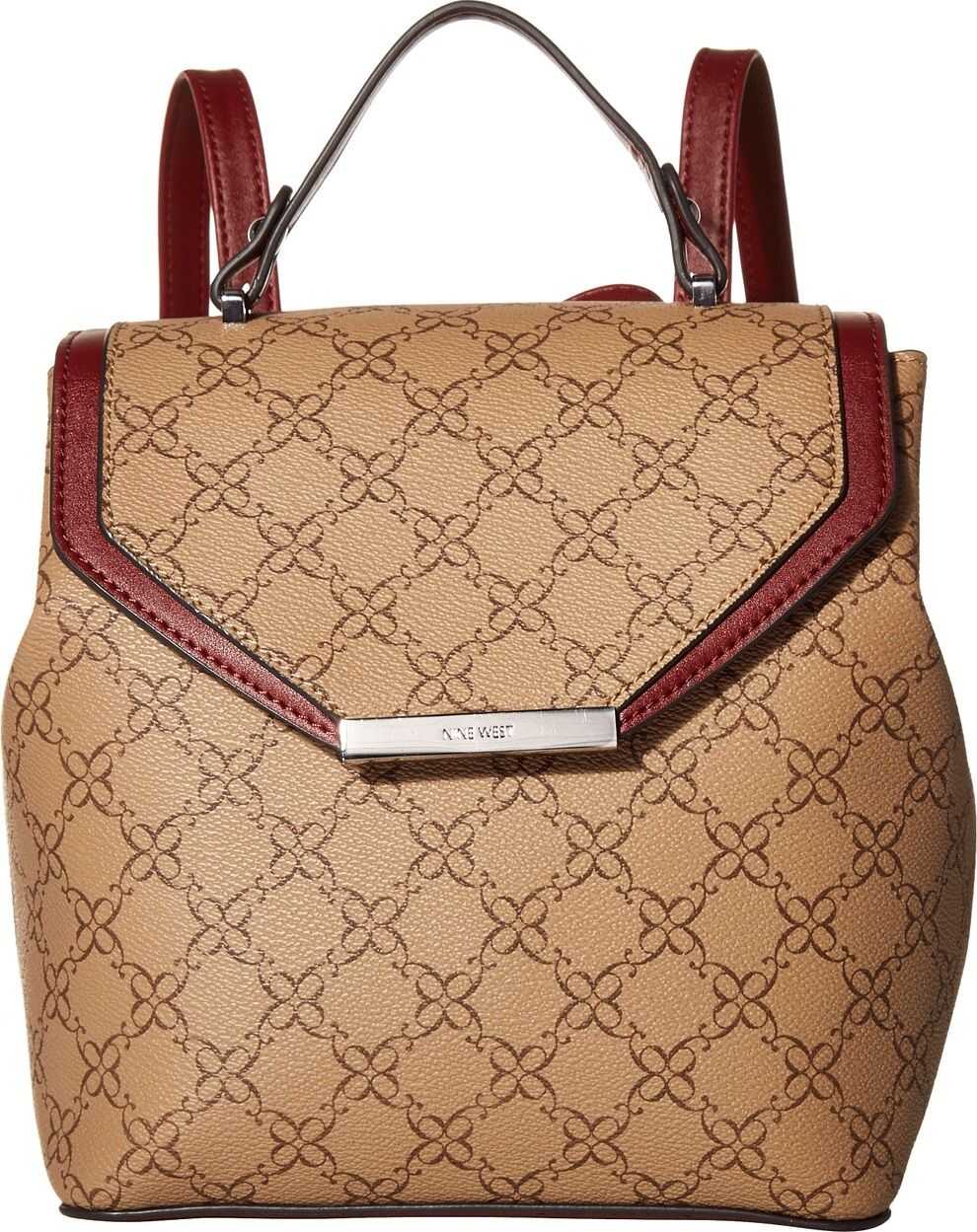 Nine West Haidyn Convertible Backpack Mocha Multi