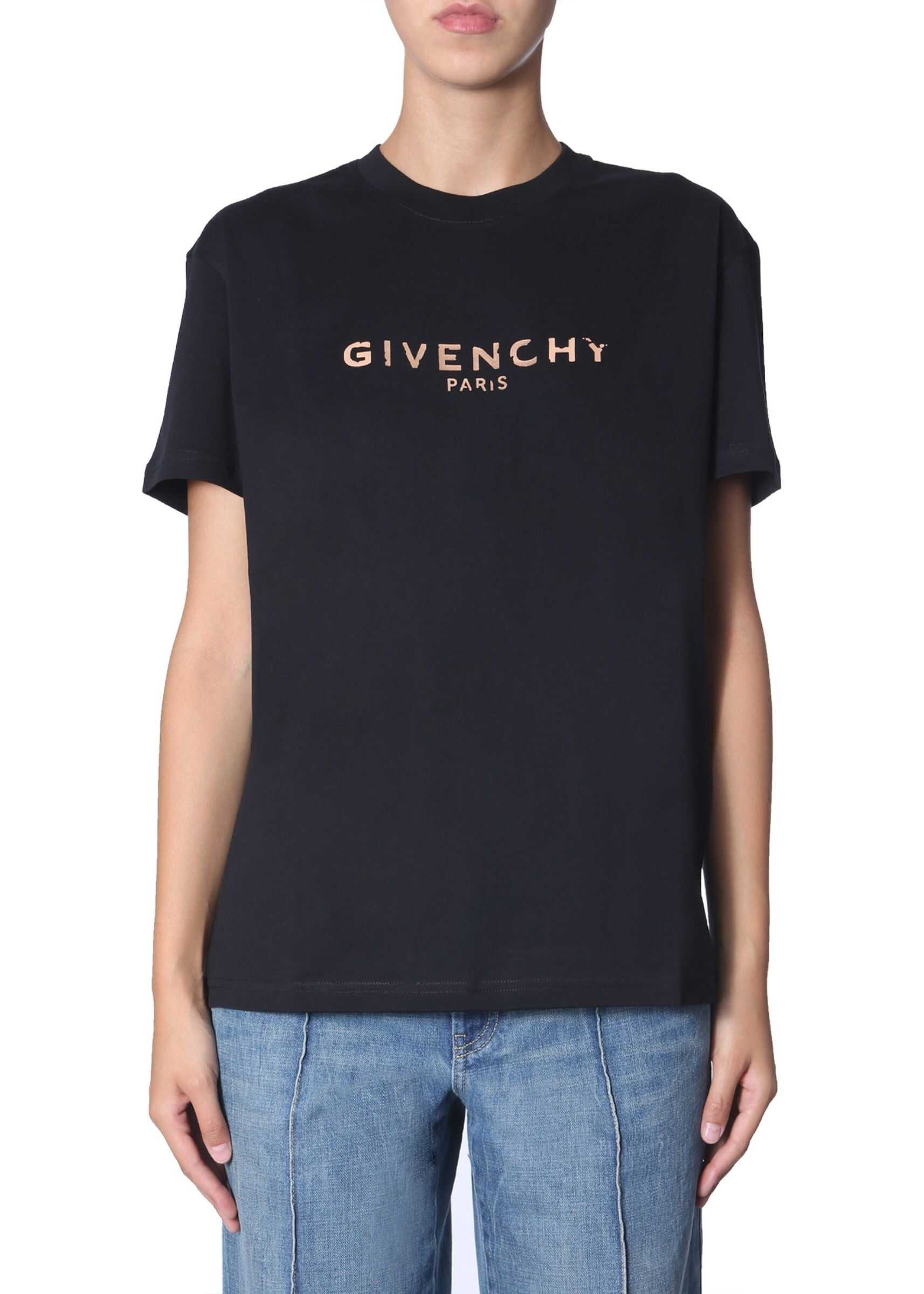 Givenchy Round Neck T-Shirt BLACK