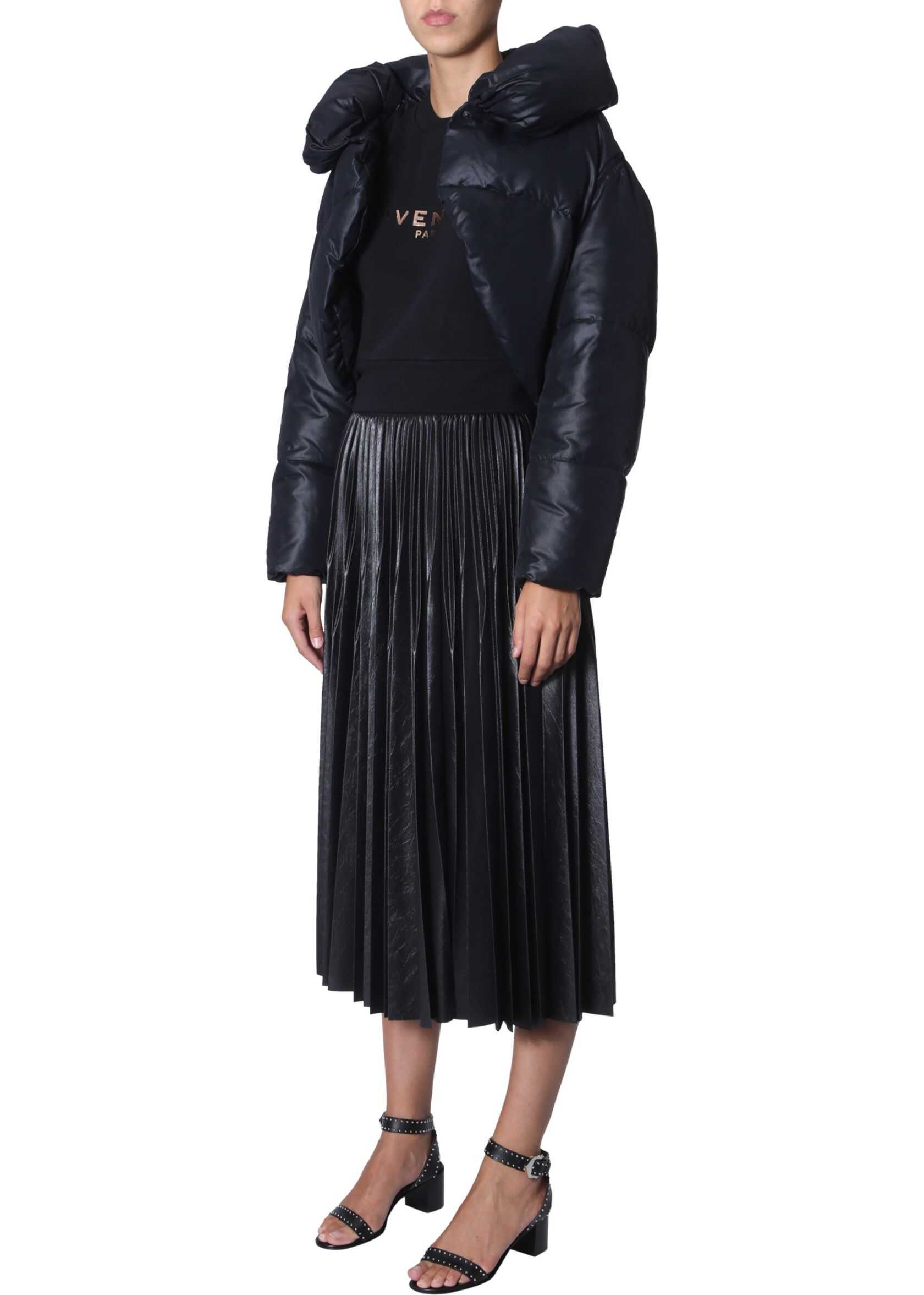 Givenchy Cropped Down Jacket BLACK