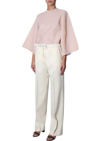 Pantaloni casual Givenchy Pants With Belt WHITE Femei (BM 6980641) 2