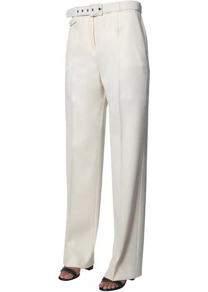 Pantaloni casual Givenchy Pants With Belt WHITE Femei (BM 6980641) 3