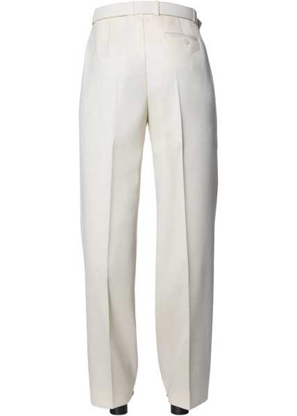 Pantaloni casual Givenchy Pants With Belt WHITE Femei (BM 6980641) 4