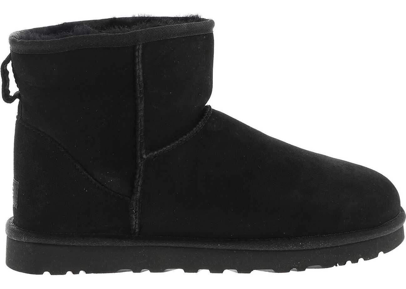 UGG Classic Mini Ankle Boots In Black Black