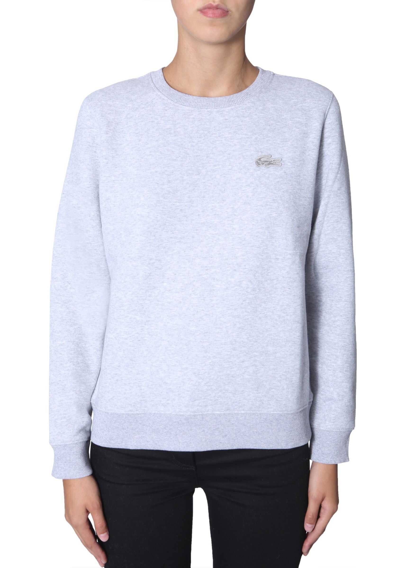 Bluza Lacoste Round Neck Sweatshirt GREY