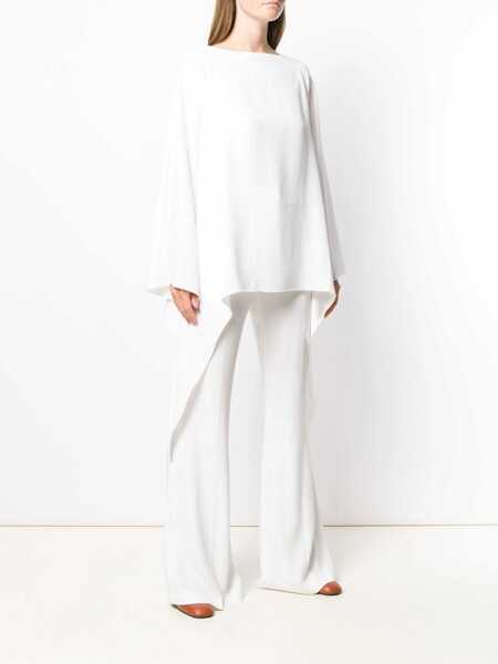 Bluze Alberta Ferretti Oversize Fit Blouse WHITE Femei (BM 6981946) 3