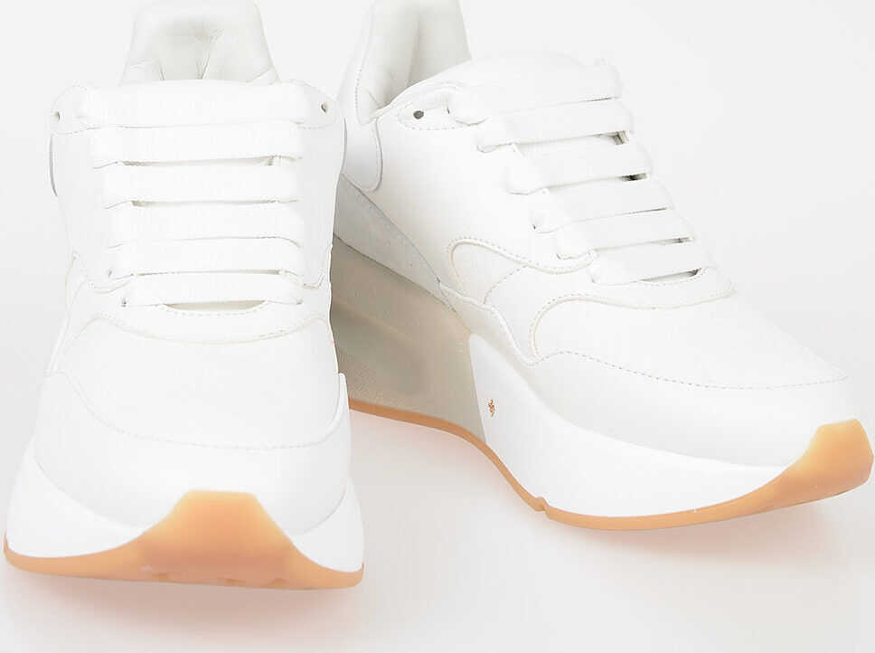 Alexander McQueen Nappa Leather Sneakers WHITE