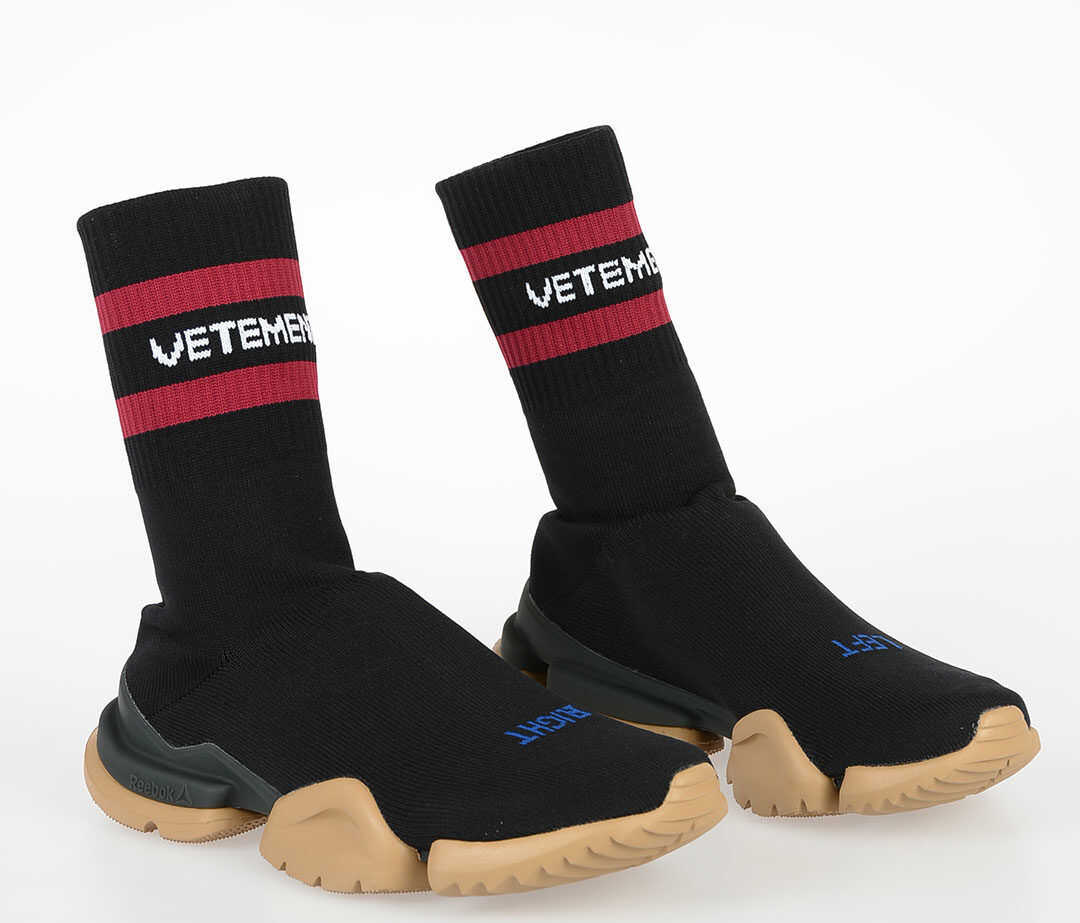 Vetements Reebok Sneakers Socks Boots Black image0