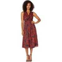 Rochii casual Paisley Chiffon Midi Dress Femei