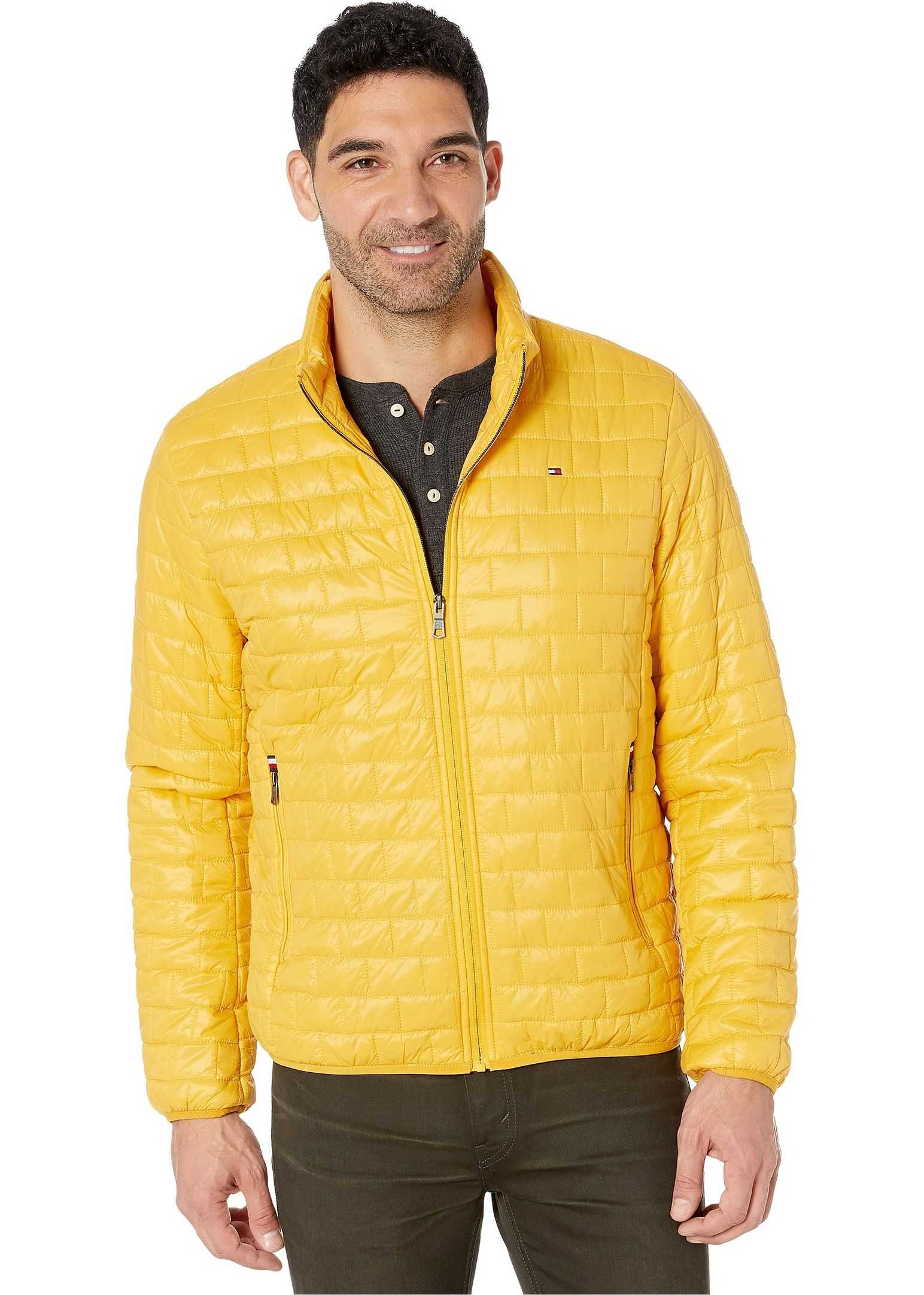 Tommy Hilfiger Brick Packable Yellow