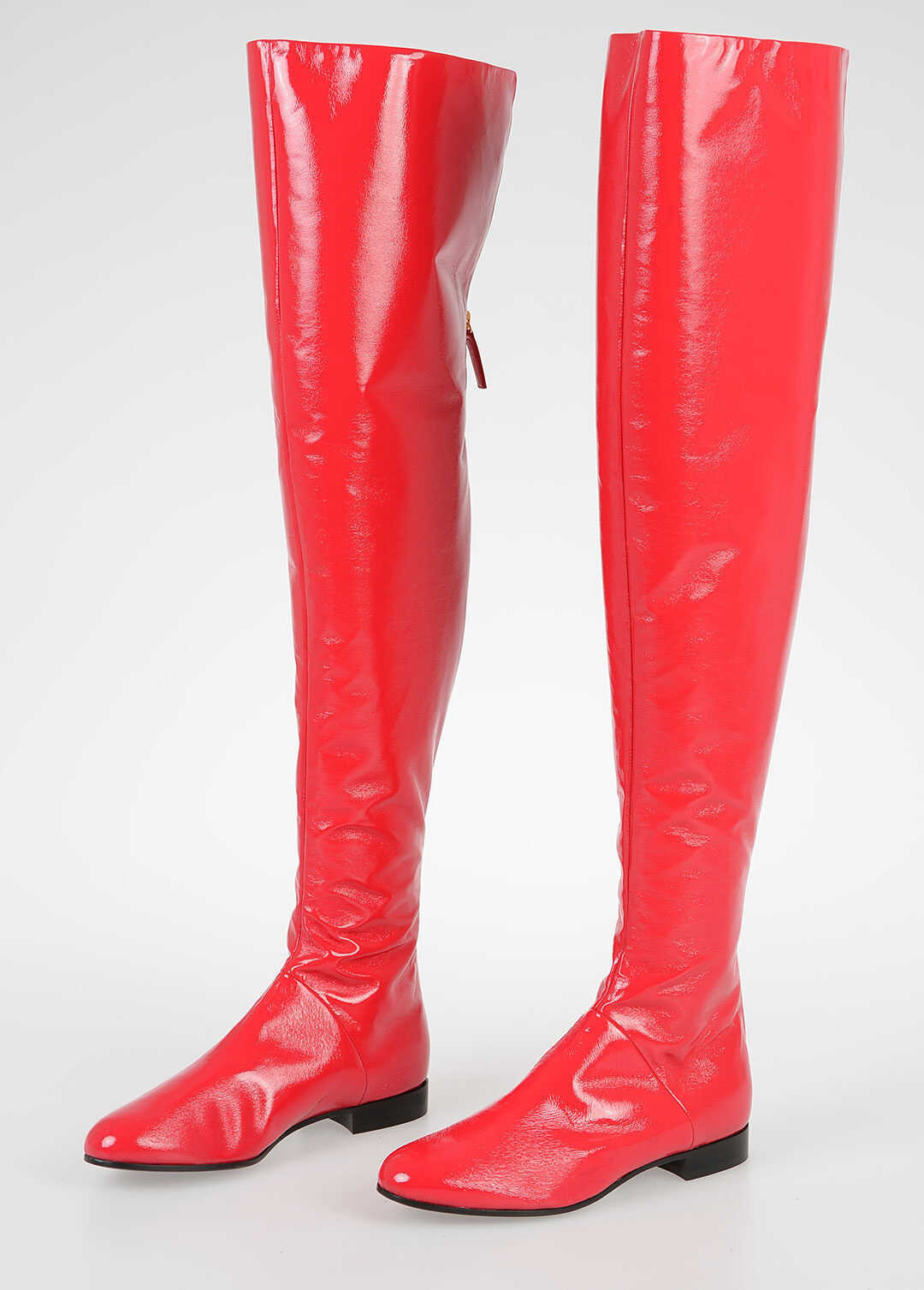 Alberta Ferretti Cuissard Boots RED