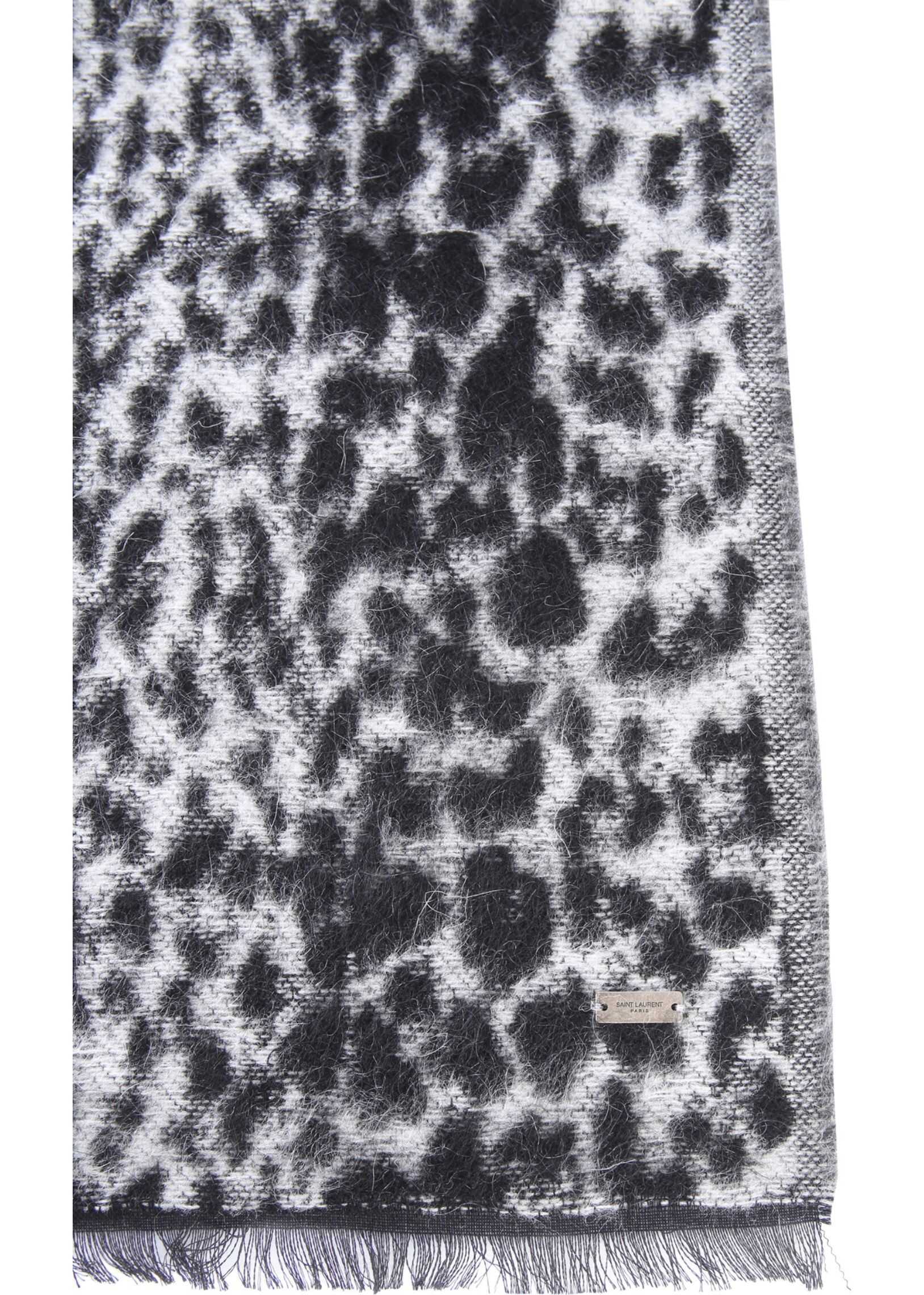 Saint Laurent Etole Leopard Scarf ANIMALIER