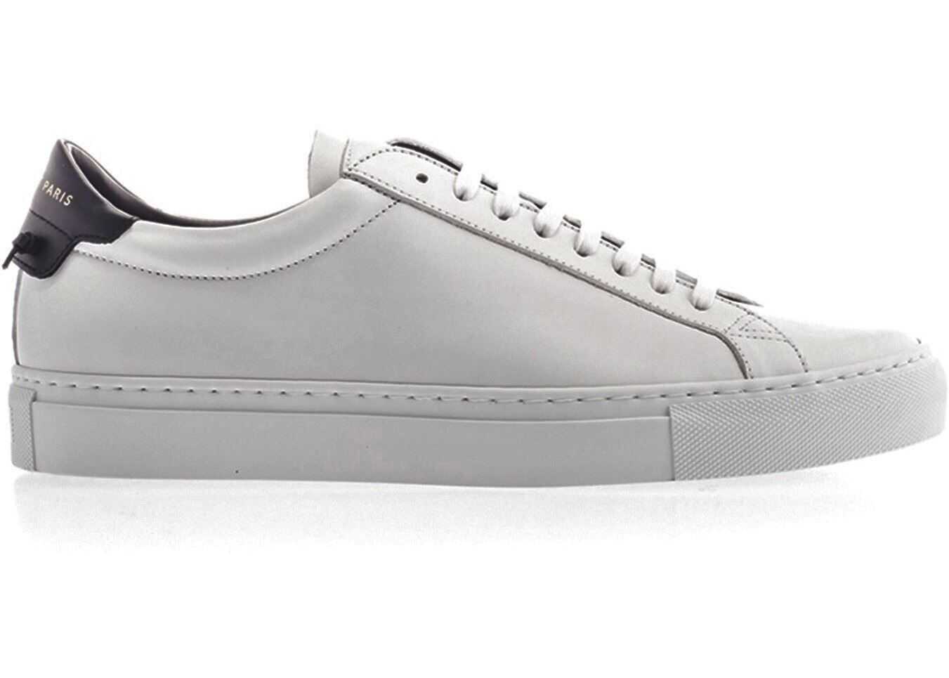 Givenchy Low-Top Lace-Up Sneakers In White Black
