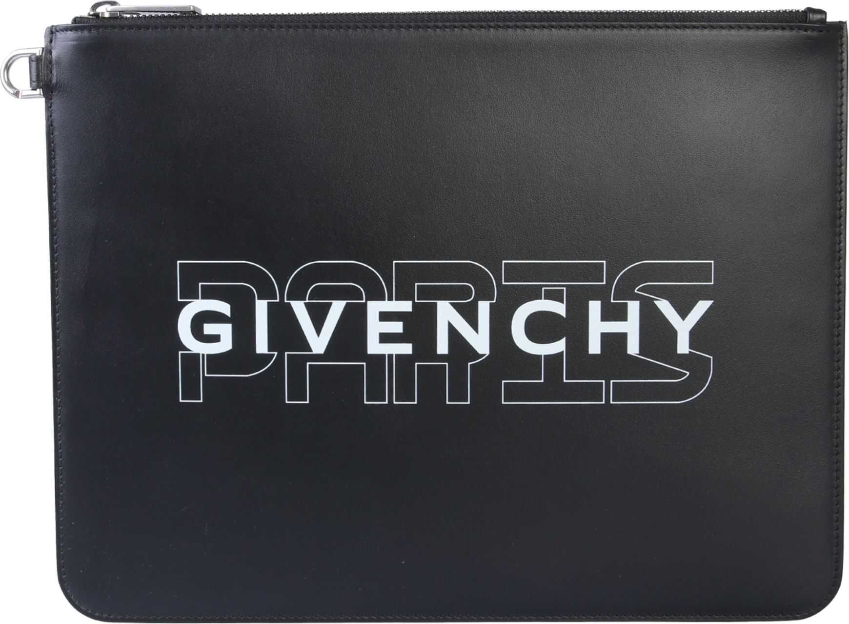 Givenchy Large Pouch With Logo BLACK