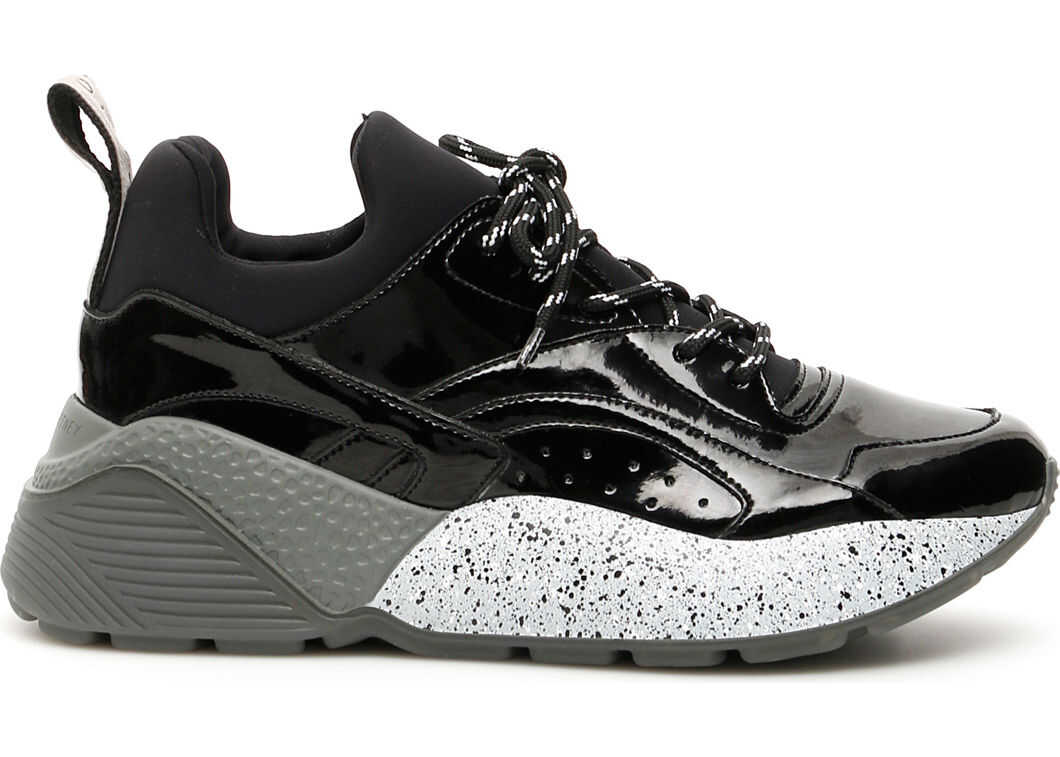 adidas by Stella McCartney Eclypse Sneakers BLACK WHITE BLACK