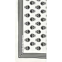 Esarfe Skull Silk Twill Scarf Femei