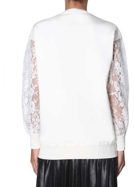 Pulovere casual Givenchy Oversize Fit Shirt WHITE Femei (BM 6999469) 3