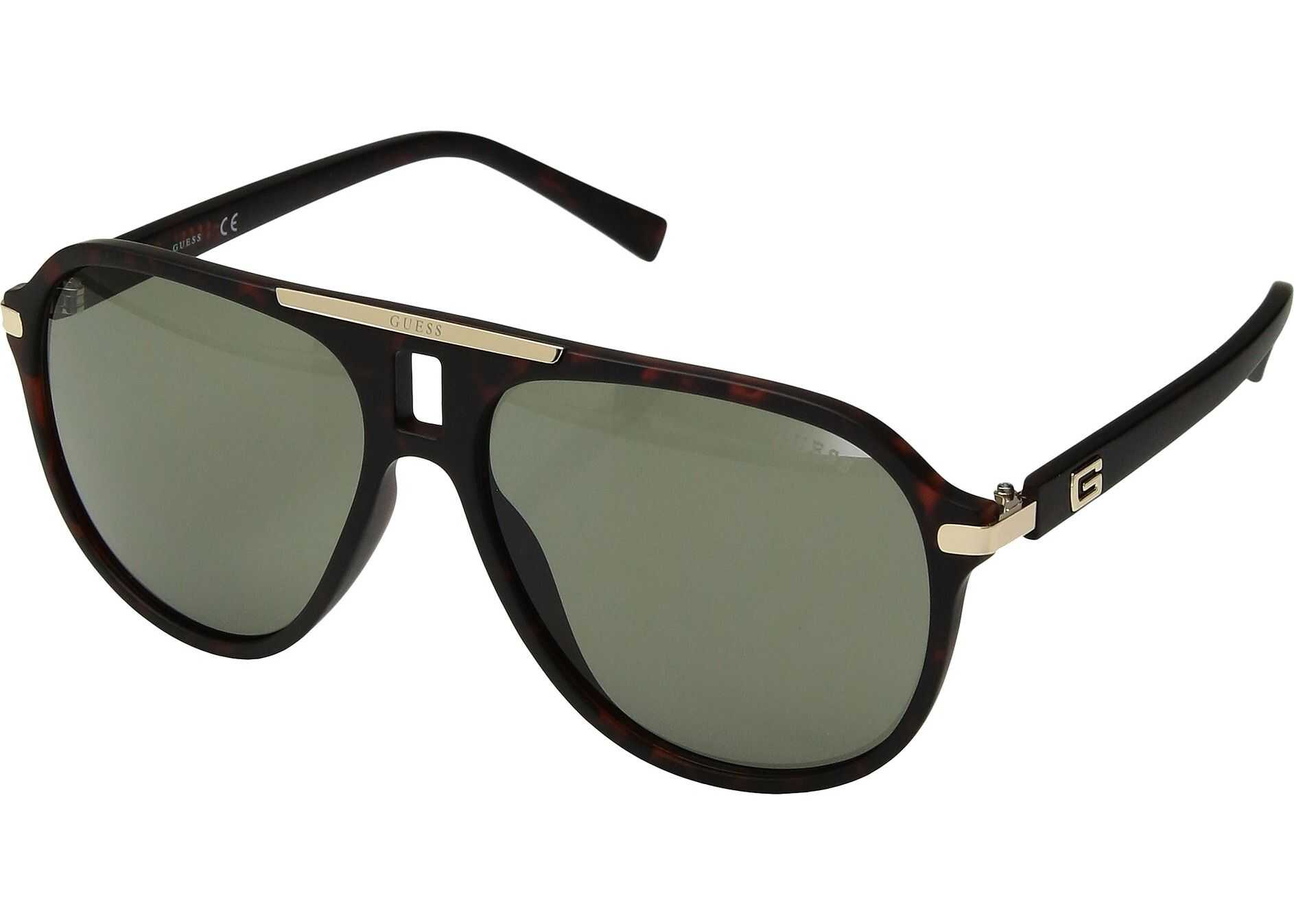 GUESS GF5056 Dark Havana/Green
