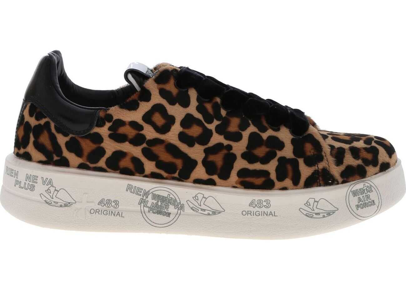 Premiata Belle Animalier Sneakers Animal print
