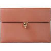 Genti mini Turnlock Skull Pouch Femei