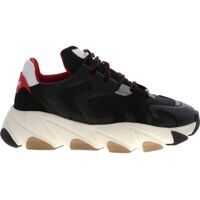 Sneakers Eagle Sneakers In Black And Red Barbati