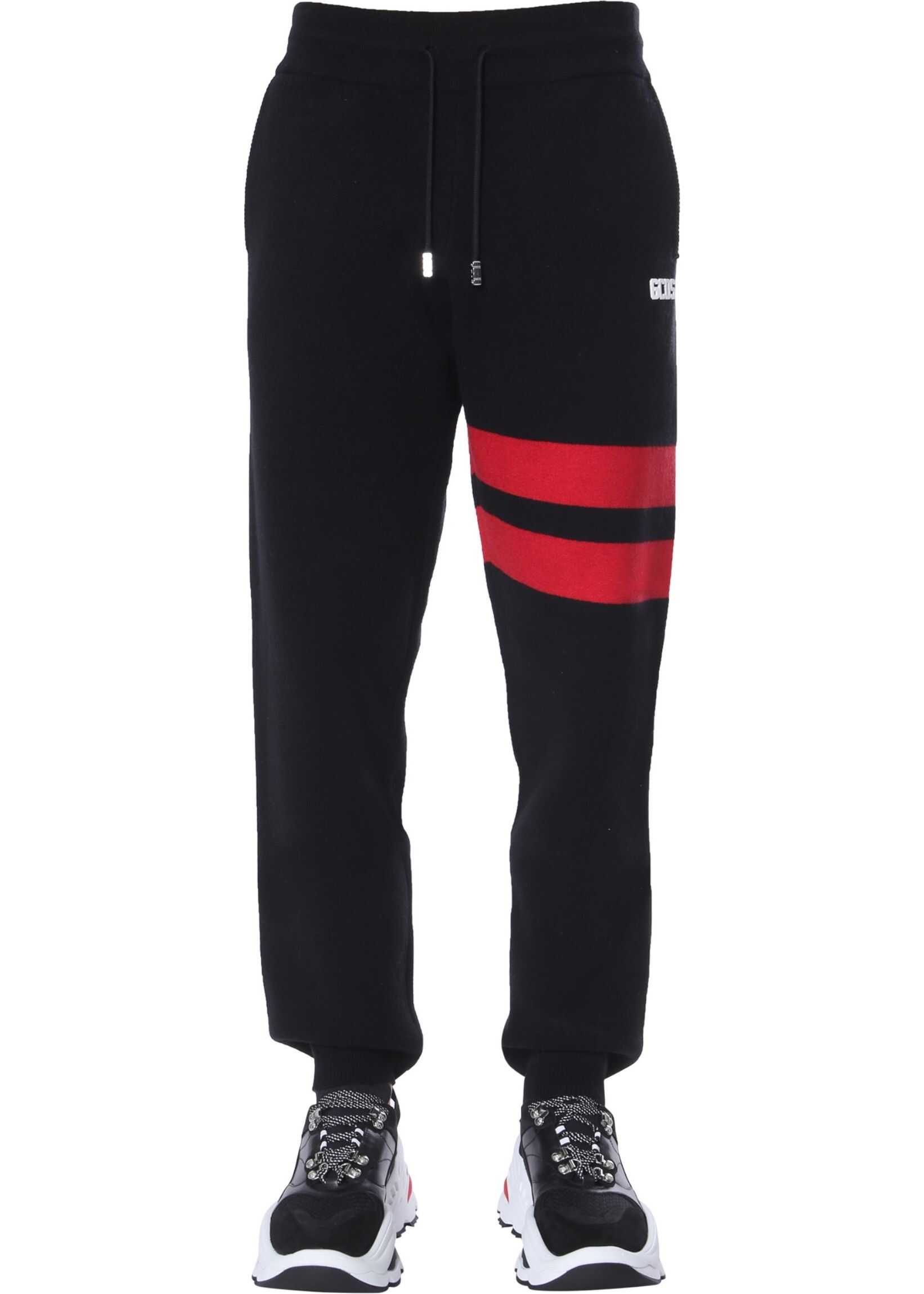 GCDS Pants With Logo BLACK
