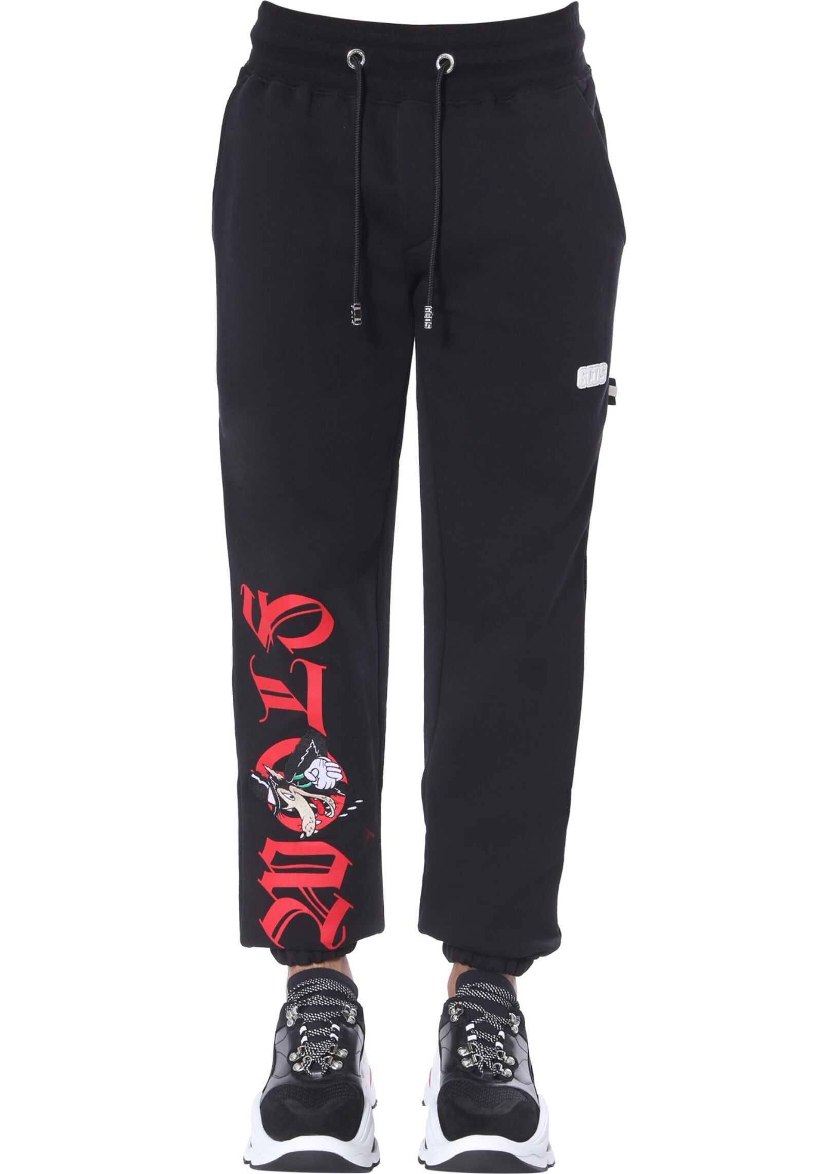 GCDS Jogging Pants BLACK