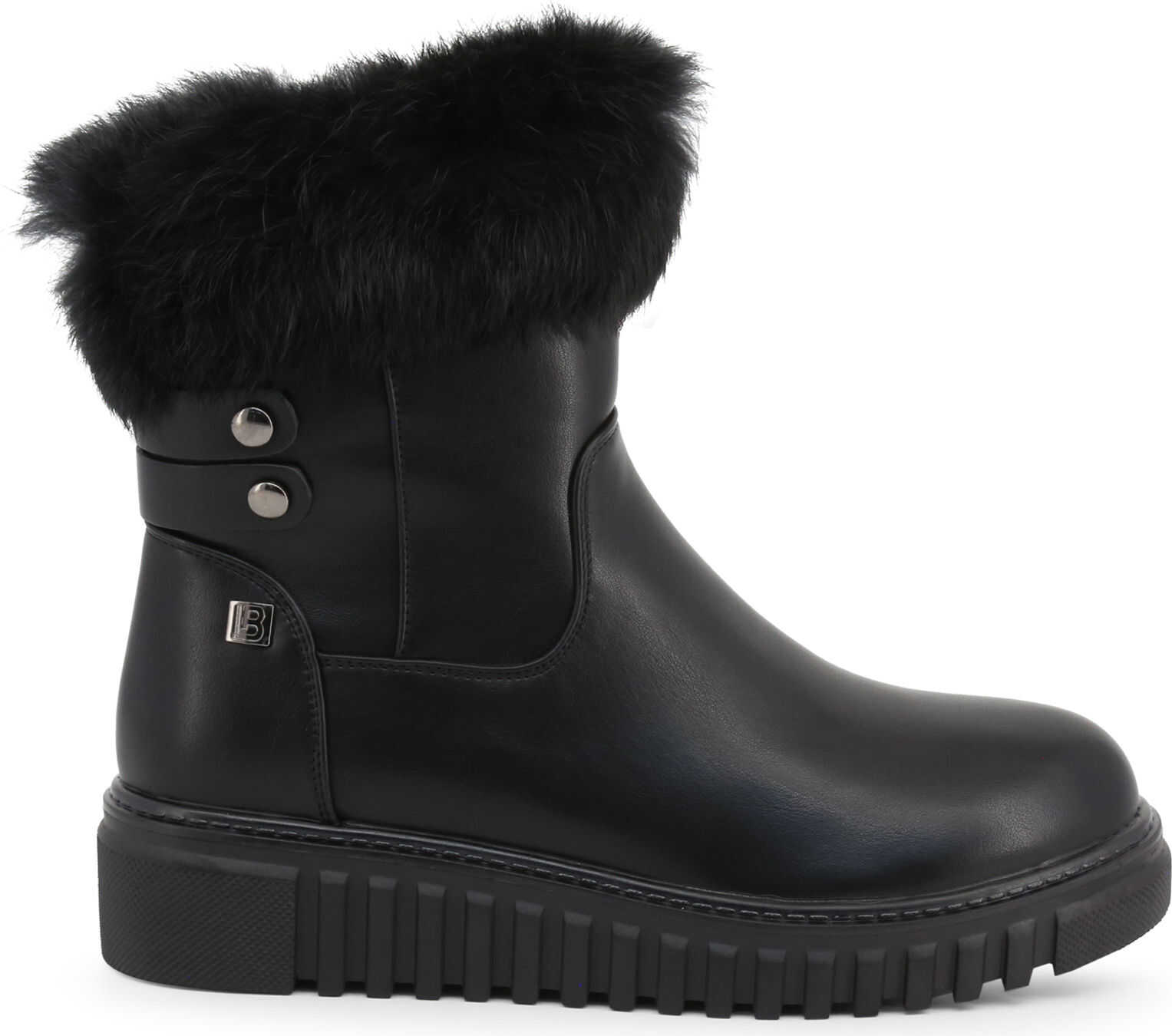 Laura Biagiotti 5875-19_Calf-Fur BLACK