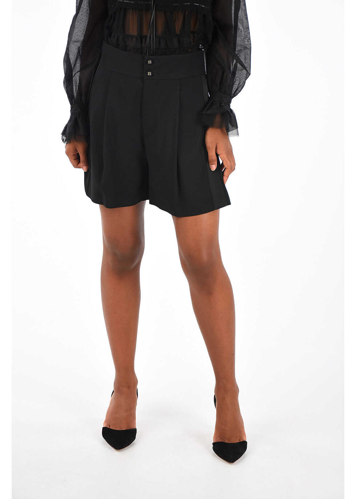 DSQUARED2 Shorts with Pinces BLACK