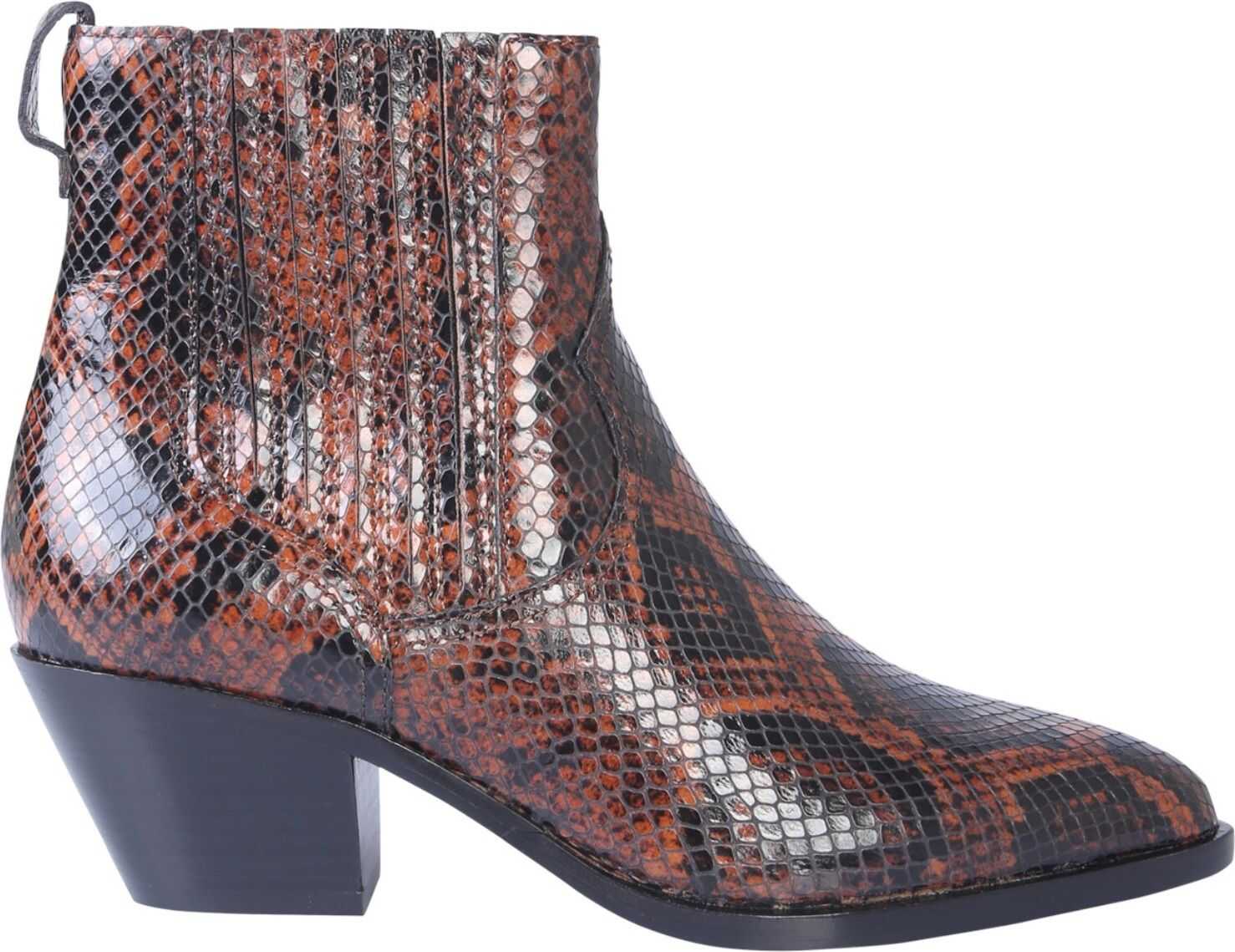 Cizma ASH Floyd Bis Boot BROWN