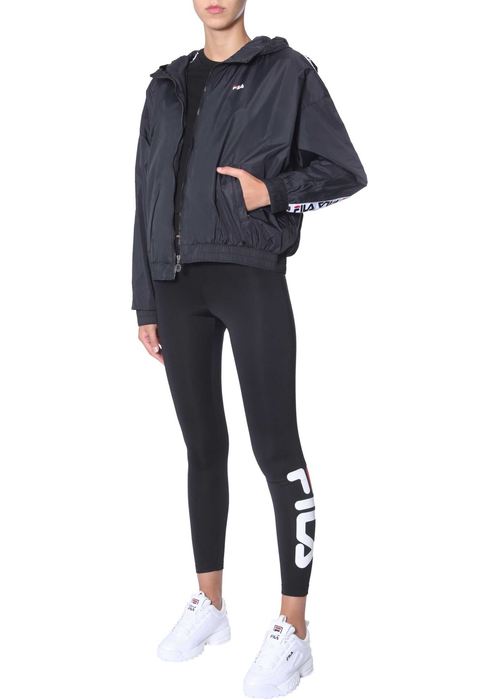 Fila Hooded Wind Jacket BLACK