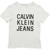 Tricouri Calvin Klein Jeans Ckj Printed White T-Shirt