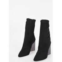 Botine SEASON 7 10cm Fabric Ankle Boots Femei