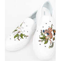 Pantofi slip-on Embroidered TUX Slip On Barbati