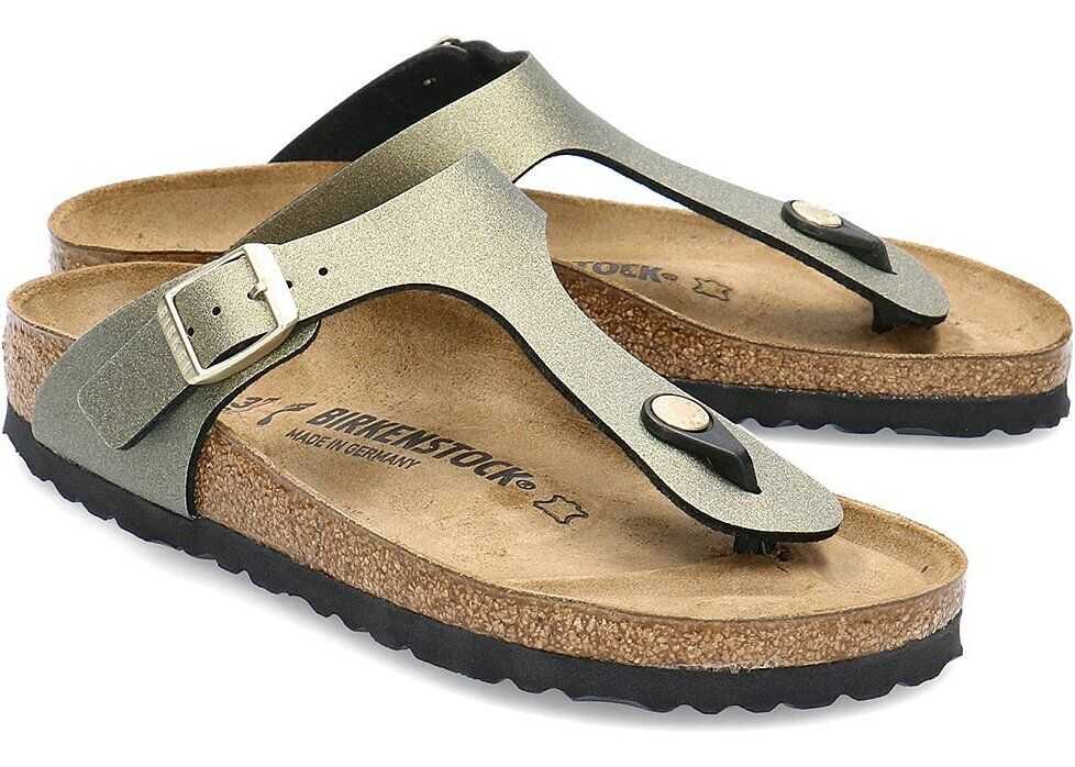 Birkenstock Gizeh Złoty