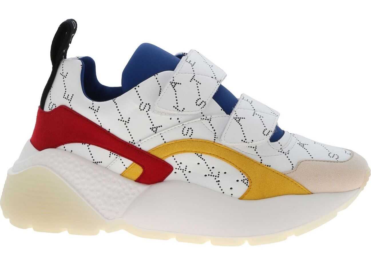 adidas by Stella McCartney White Sneakers With Logo Print White